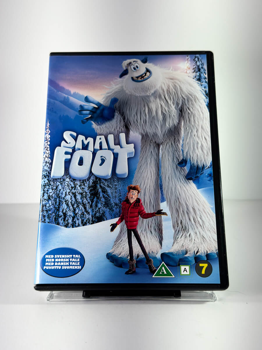 Forside av cover til Smallfoot på DVD