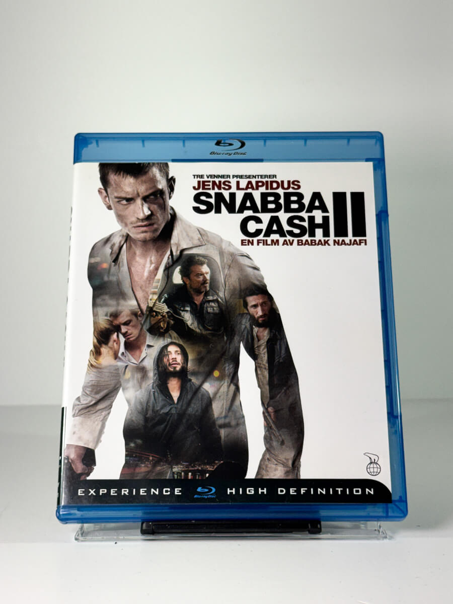 Forside av cover til Snabba Cash II på Blu-ray