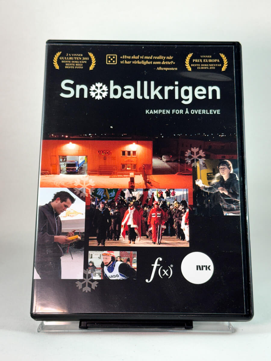 Forside av cover til Snøballkrigen, brukt DVD hos Brukbar Film