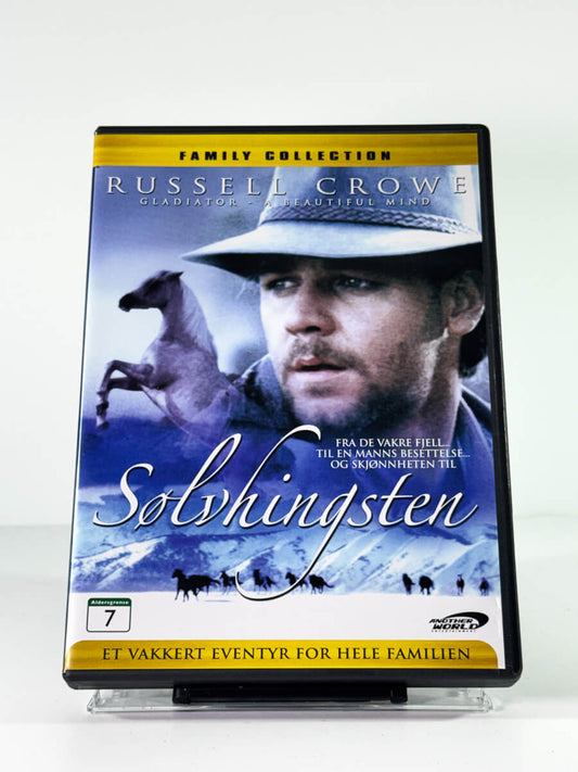 Forside av cover til Sølvhingsten, brukt DVD hos Brukbar Film
