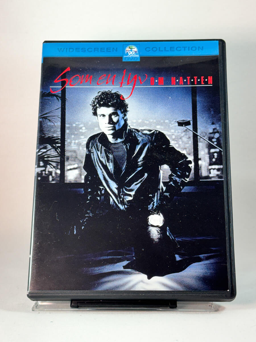Forside av cover til Som en tyv om natten, bruktfilm på DVD hos Brukbar Film