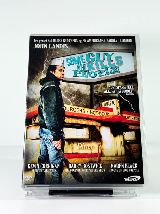 Forside av cover til Some Guy Who Kills People, brukt DVD hos Brukbar Film