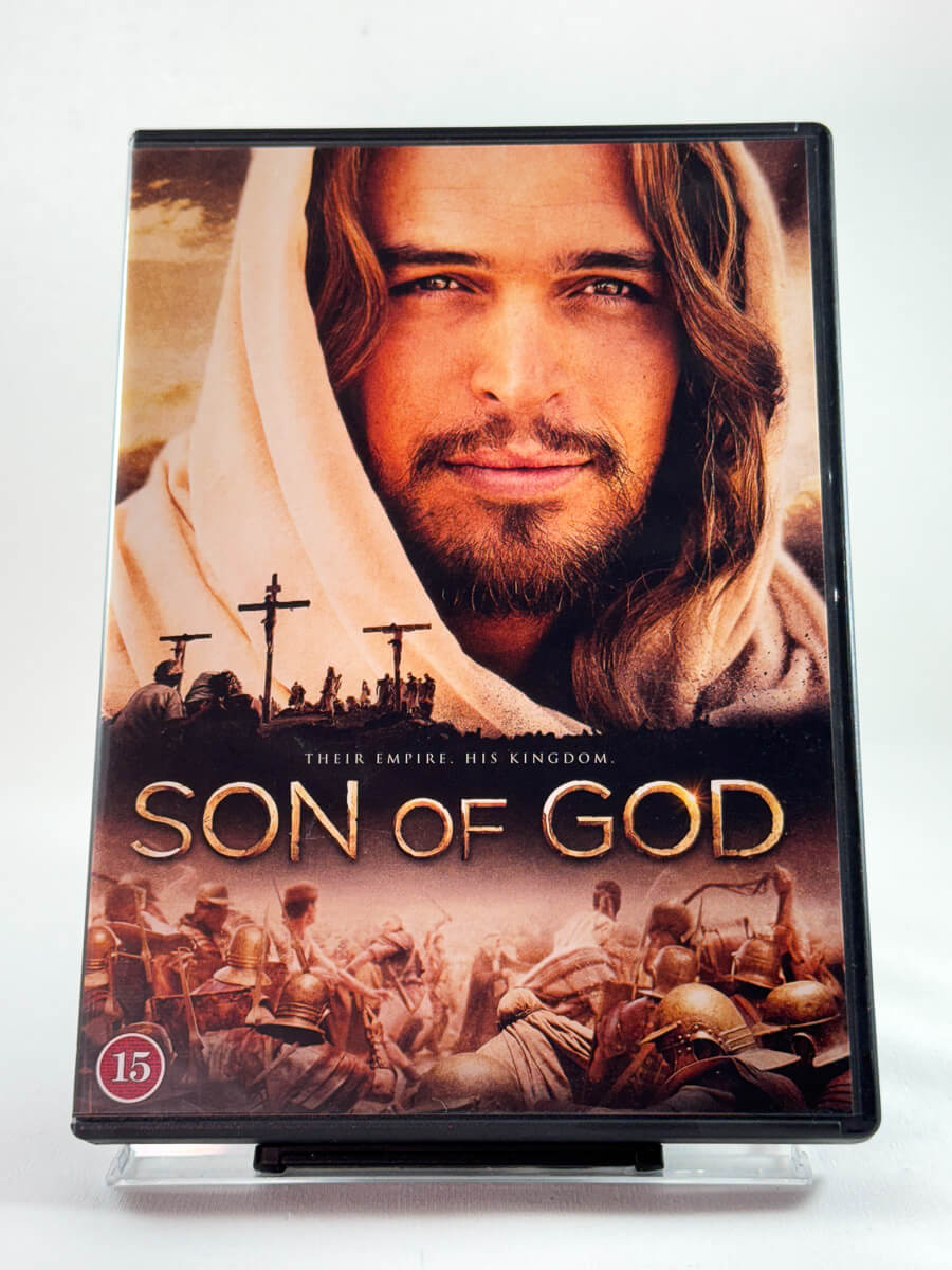 Forside av DVD-cover til Son of God, bruktfilm hos nettbutikken Brukbar Film