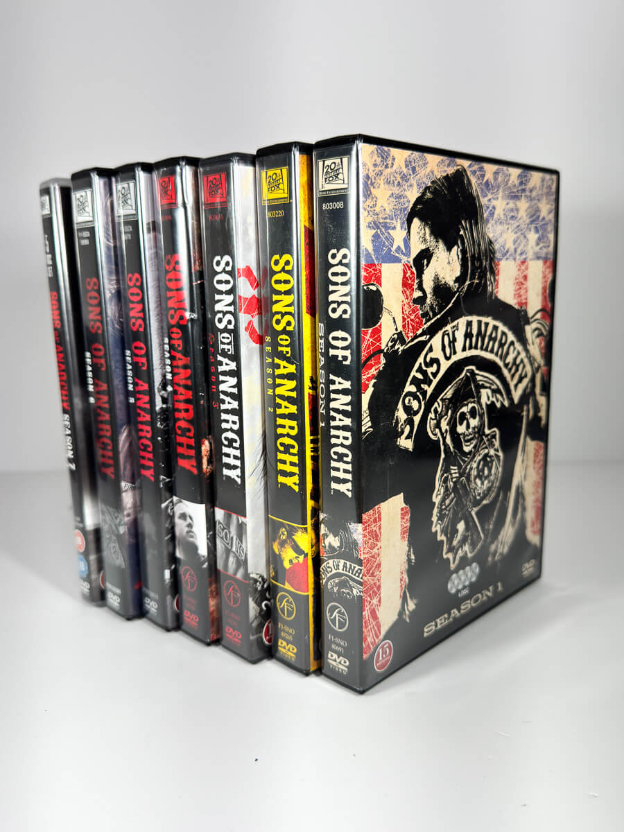 Forside av cover til Sons of Anarchy – Hele Serien på DVD