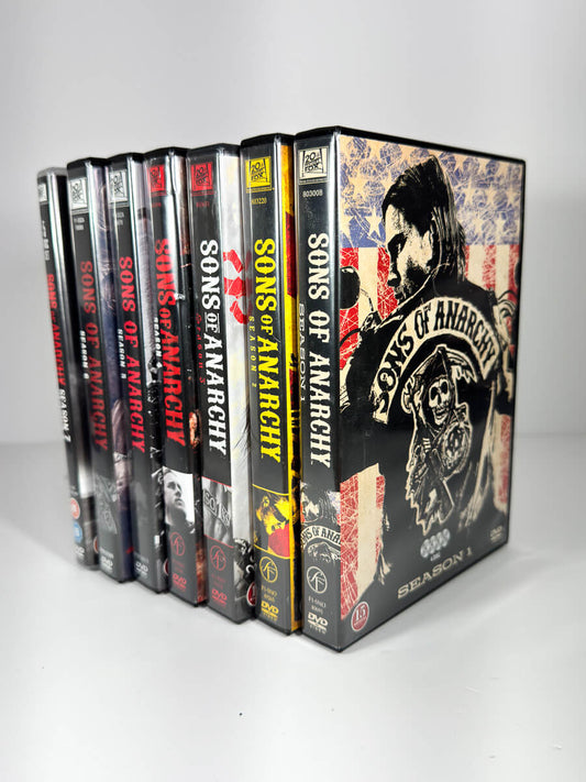 Forside av cover til Sons of Anarchy – Hele Serien på DVD