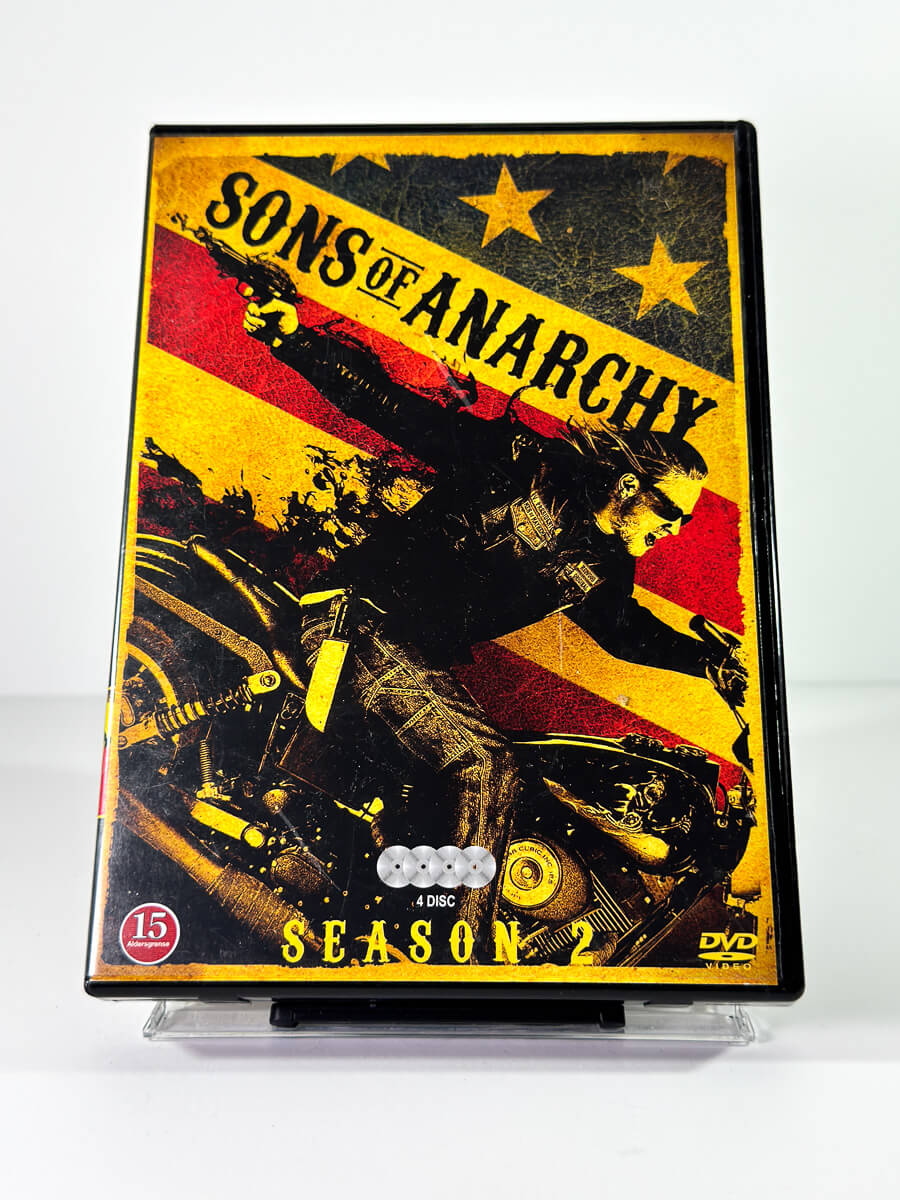 Forside av cover til Sons of Anarchy – Season 2 på DVD