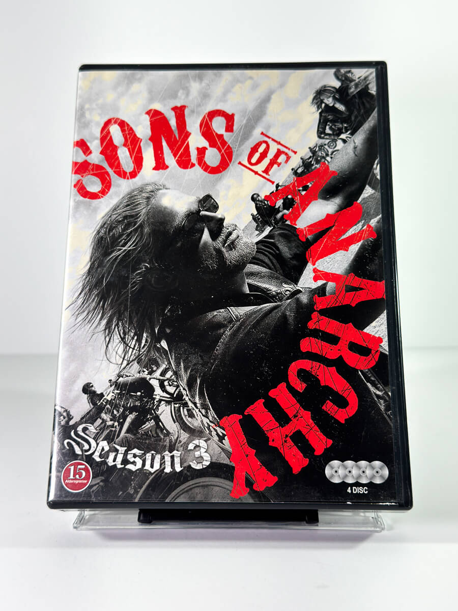 Forside av cover til Sons of Anarchy – Season 3 på DVD