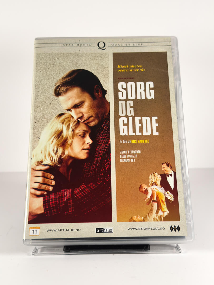 Forside av cover til Sorg og glede på DVD