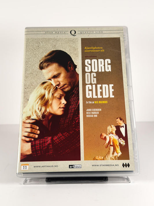 Forside av cover til Sorg og glede på DVD