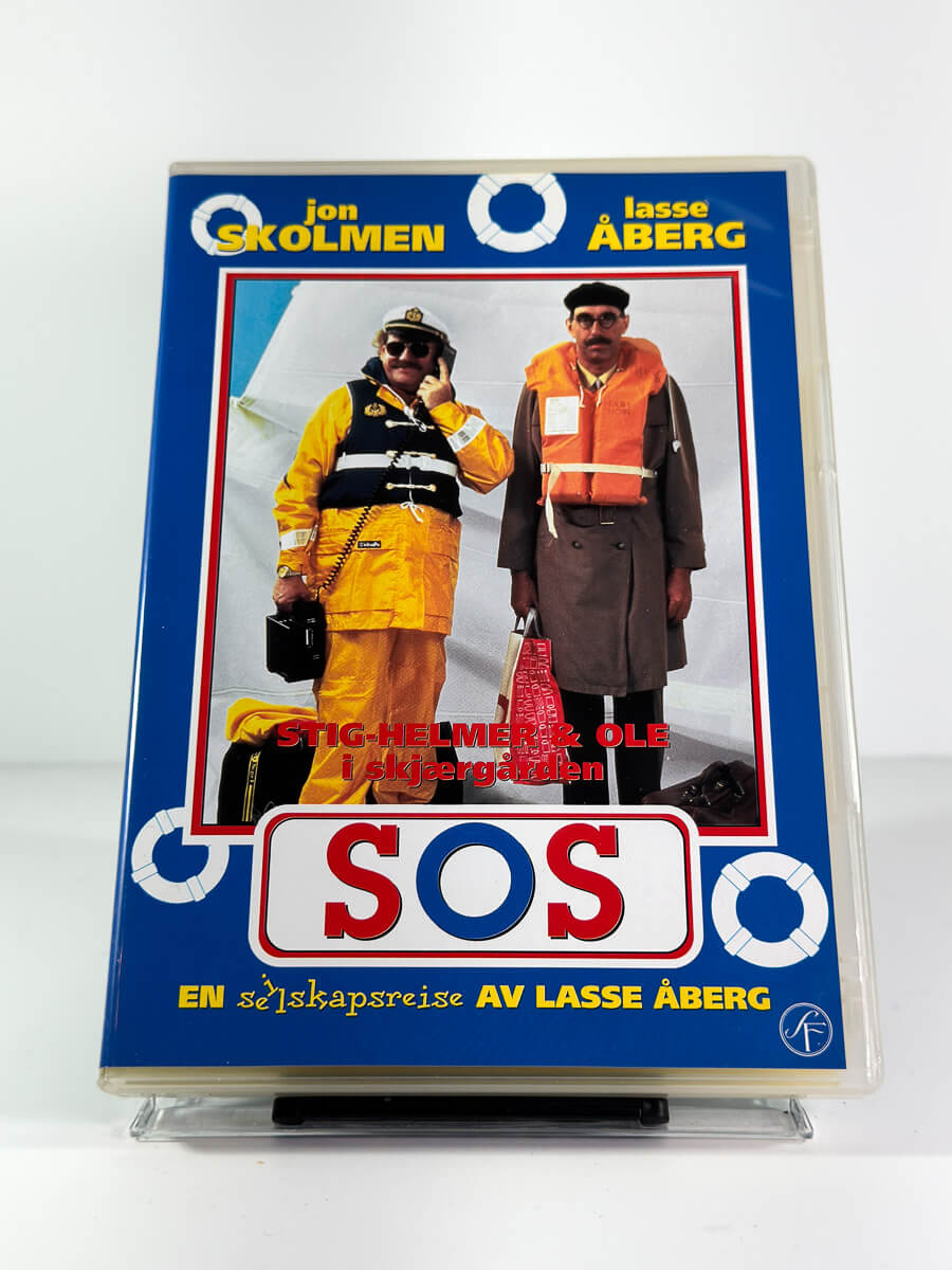 Forside av cover til SOS på DVD