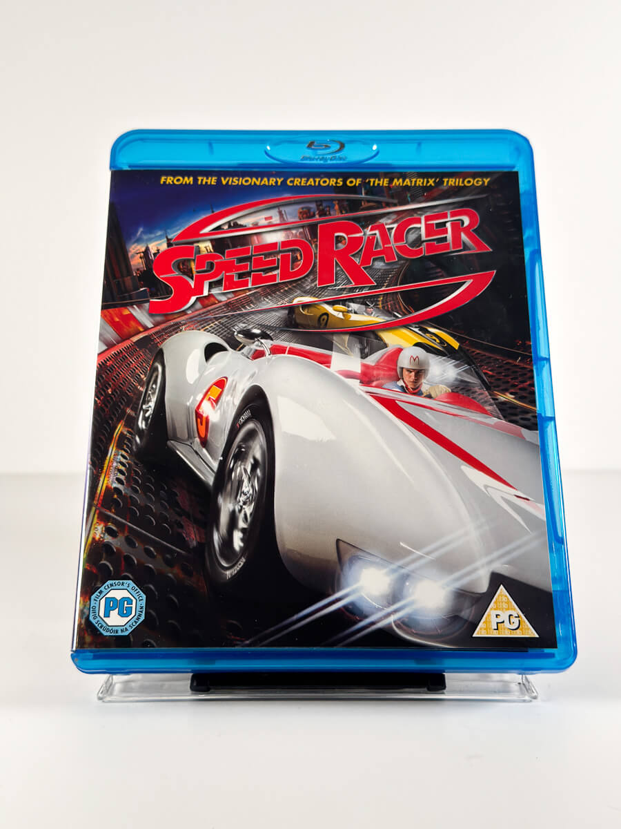 Forside av cover til Speed Racer på Blu-ray