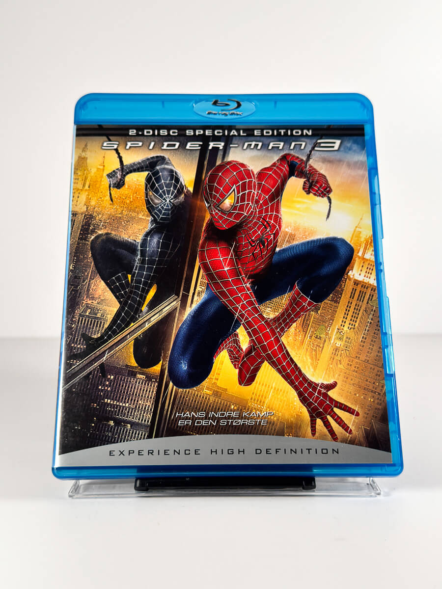 Forside av cover til Spider-Man 3 – 2-Disc Special Edition på Blu-ray