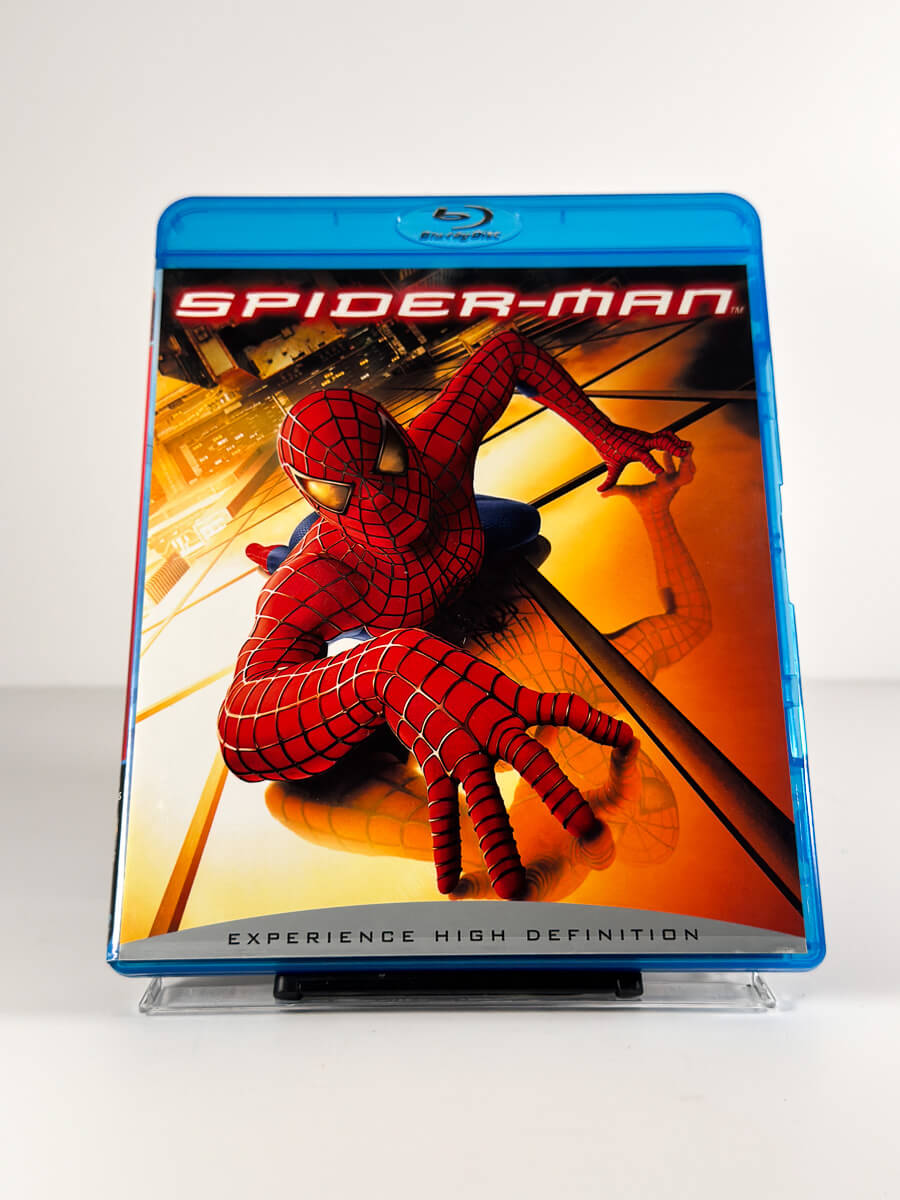 Forside av cover til Spider-Man på Blu-ray
