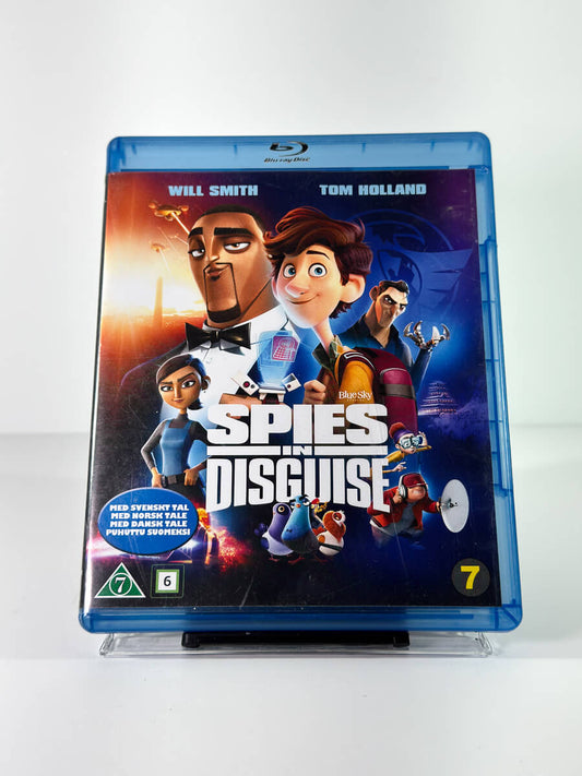 Forside av cover til Spies in Disguise på Blu-ray