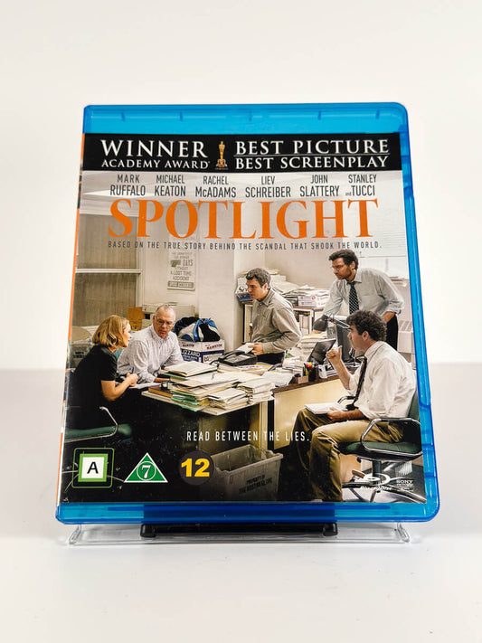Forside av cover til Spotlight på Blu-ray