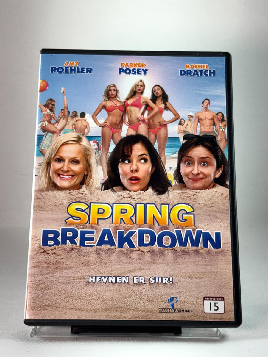 Forside av cover til Spring Breakdown, brukt DVD hos Brukbar Film