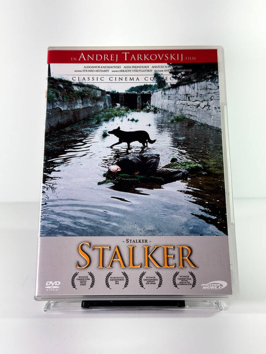 Forside av cover til Stalker, bruktfilm hos nettbutikken Brukbar Film