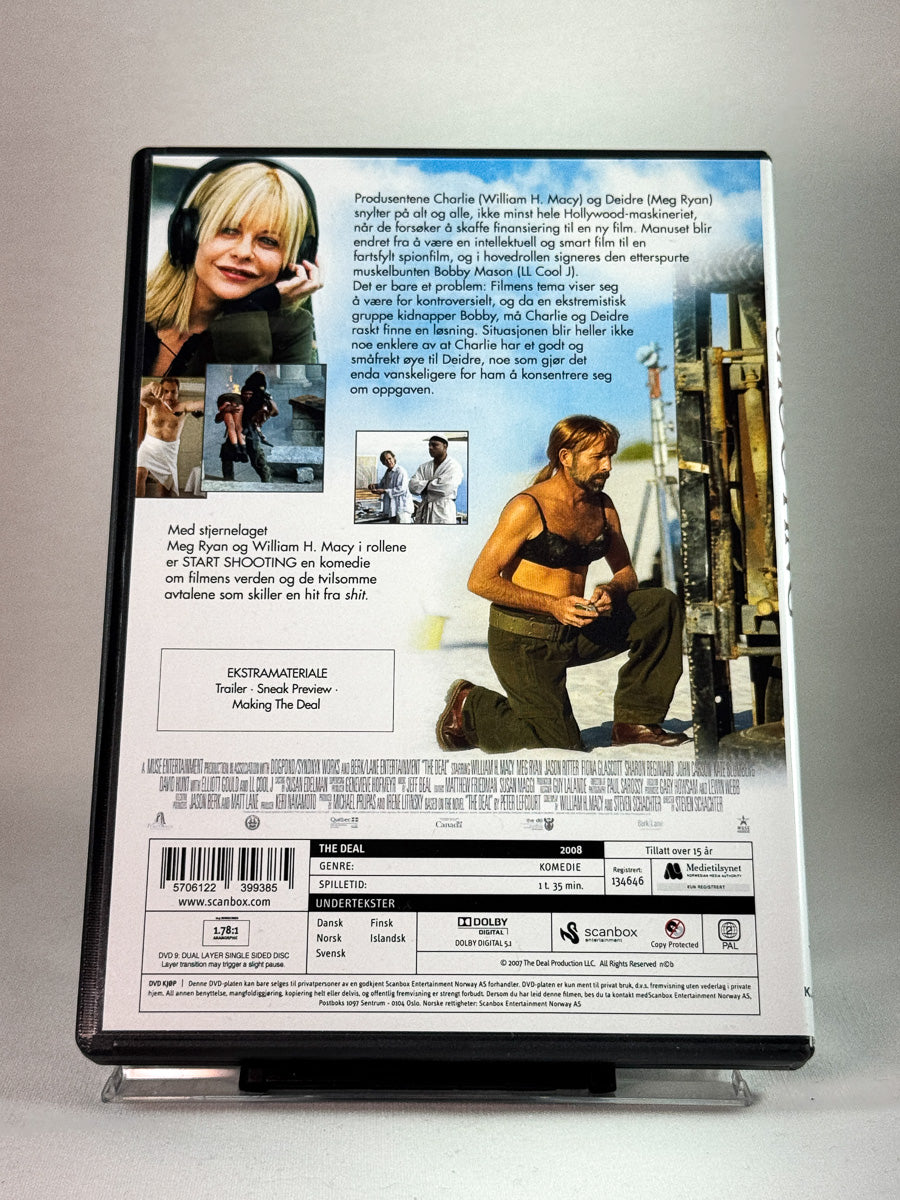 Bakside av cover til Start Shooting – Roll the Cameras, brukt DVD hos Brukbar Film