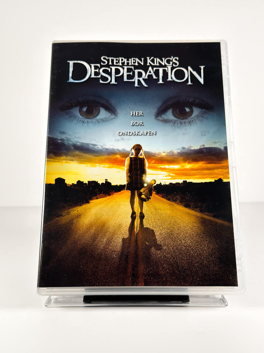 Forside av cover til Stephen King’s Desperation på DVD