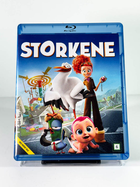 Forside av cover til Storkene, brukt Blu-ray hos Brukbar Film