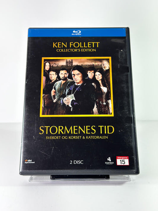 Forside av cover til Stormenes tid – Sverdet og korset & Katedralen på Blu-ray