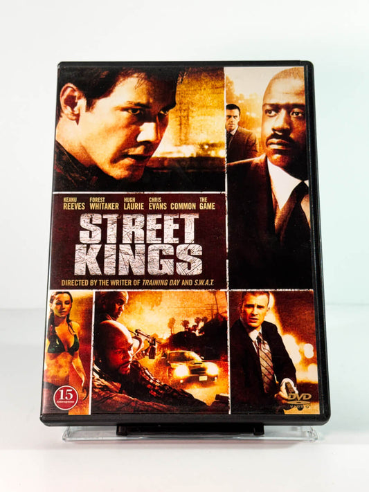 Forside av cover til street kings, bruktfilm på DVD hos Brukbar Film
