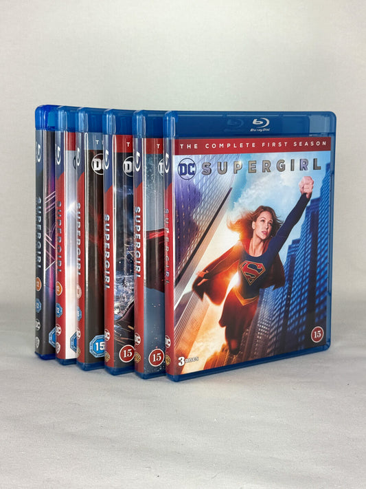 Supergirl - Hele serien – original TV-serie på brukt Blu-ray hos nettbutikken Brukbar Film 