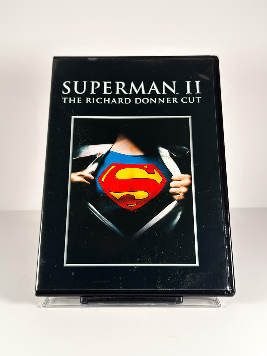 Forside av cover til Superman II: The Richard Donner Cut på DVD
