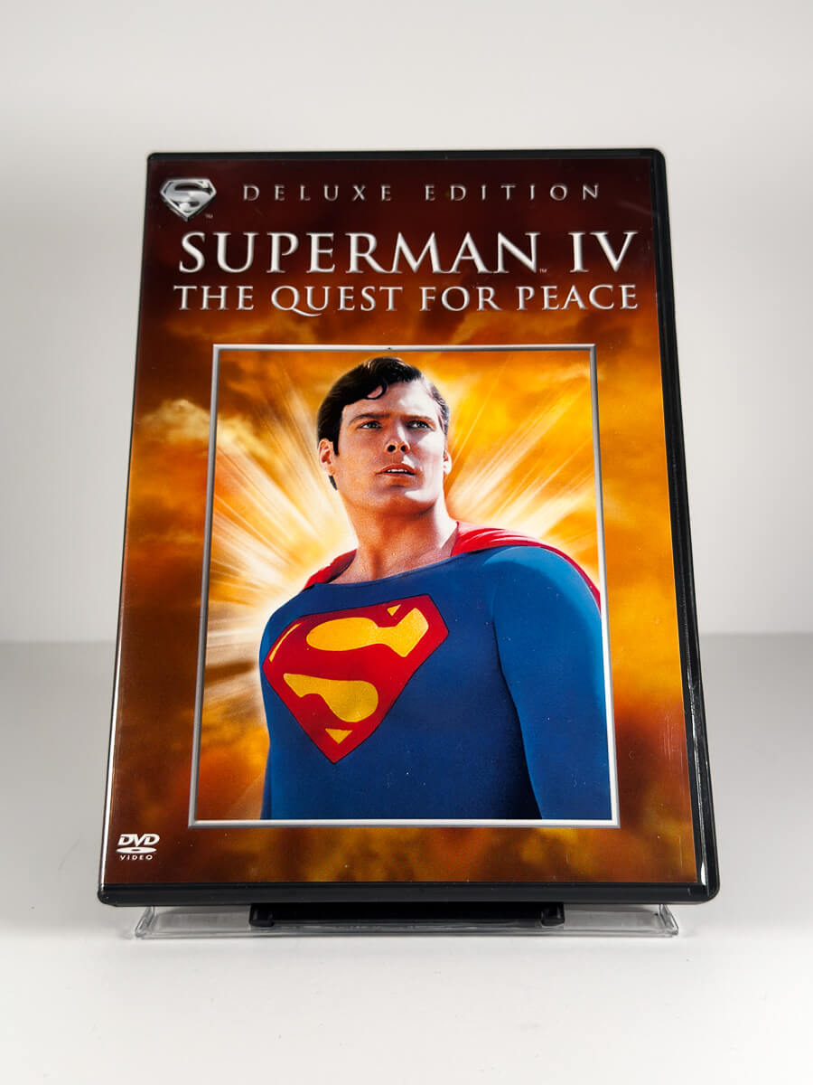 Forside av cover til Superman IV: The Quest for Peace på DVD