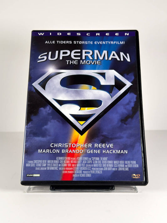Forside av cover til Superman: The Movie på DVD
