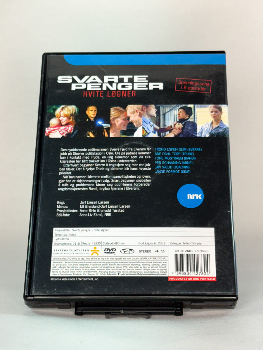 Svarte penger – hvite løgner (DVD)