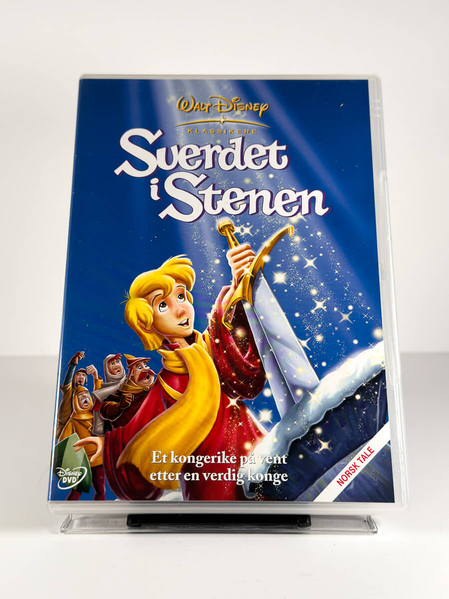 Forside av cover til Sverdet i Stenen på DVD