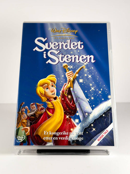 Forside av cover til Sverdet i Stenen på DVD