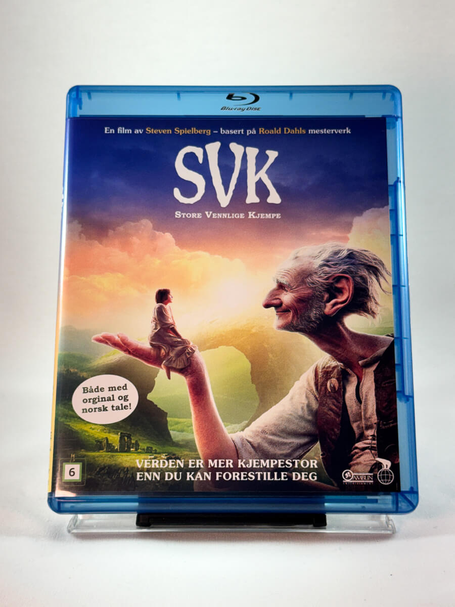 Forside av cover til SVK – Store vennlige kjempe, brukt Blu-ray hos Brukbar Film