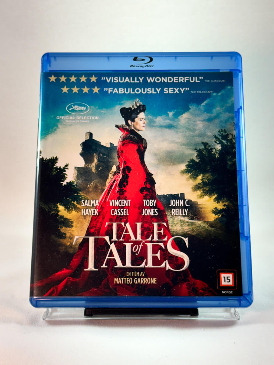 Forside av cover til Tale of Tales, brukt Blu-ray hos Brukbar Film