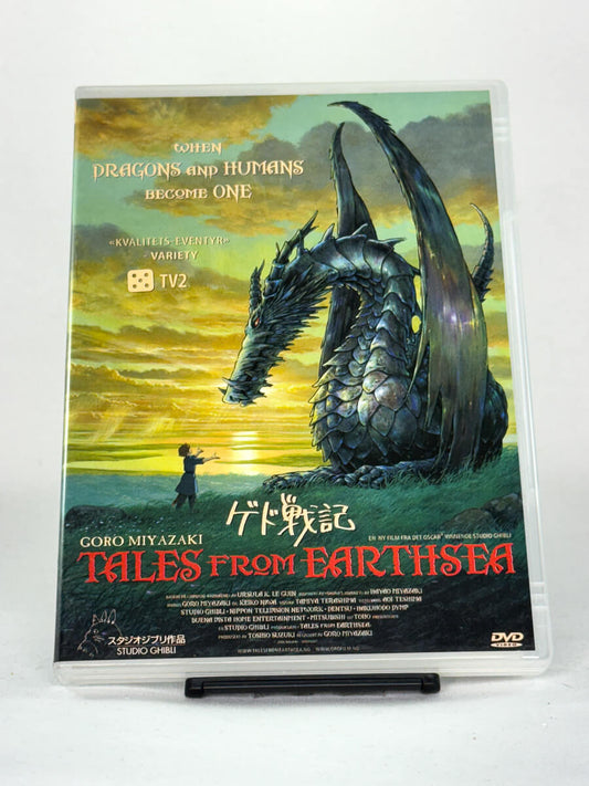 Brukt DVD-film Tales from Earthsea – forside av filmcover, kjøp originale brukte DVD og Blu-ray hos Brukbar Film