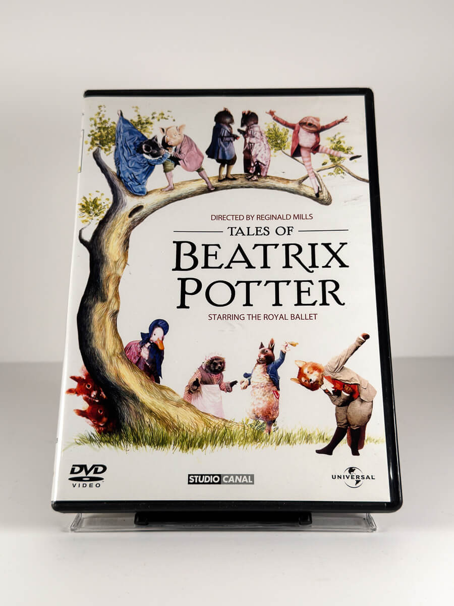 Forside av cover til Tales of Beatrix Potter på DVD