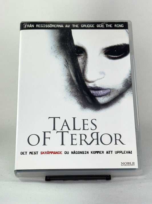 Forside av DVD-cover til Tales of Terror – japansk skrekkfilm på brukt DVD hos Brukbar Film