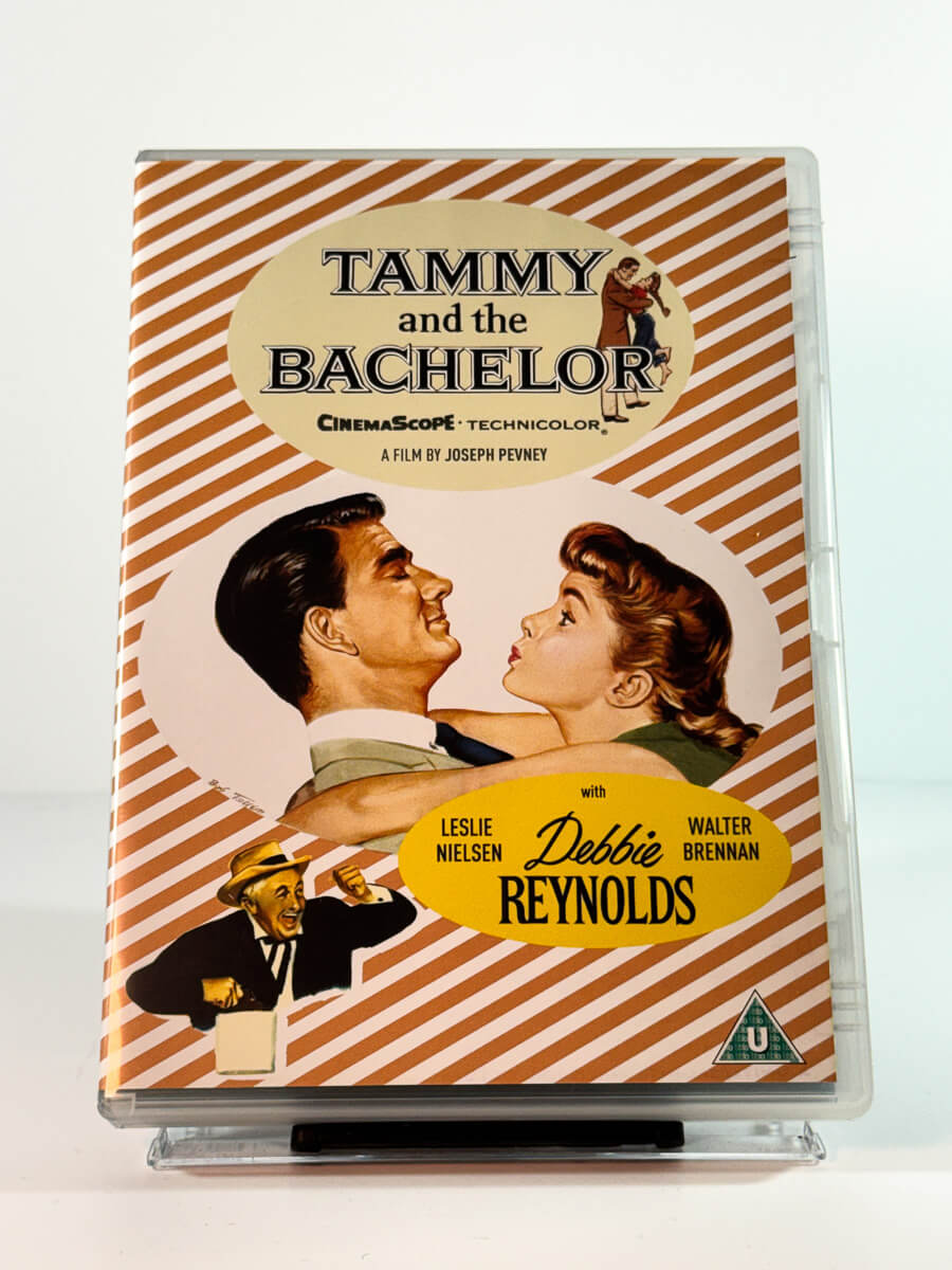Forside av cover til tammy and the bachelor, bruktfilm på DVD hos Brukbar Film