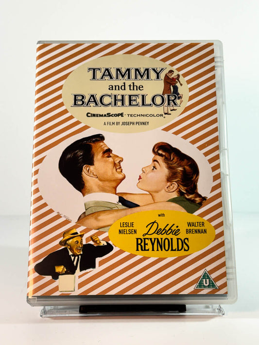 Forside av cover til tammy and the bachelor, bruktfilm på DVD hos Brukbar Film