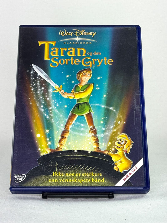DVD-forside til filmen Taran og den sorte gryte
Originalt cover brukt for produktbilde i nettbutikken Brukbar Film