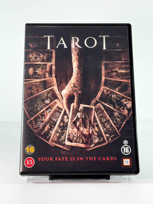 Forside av cover til Tarot, bruktfilm hos nettbutikken Brukbar Film