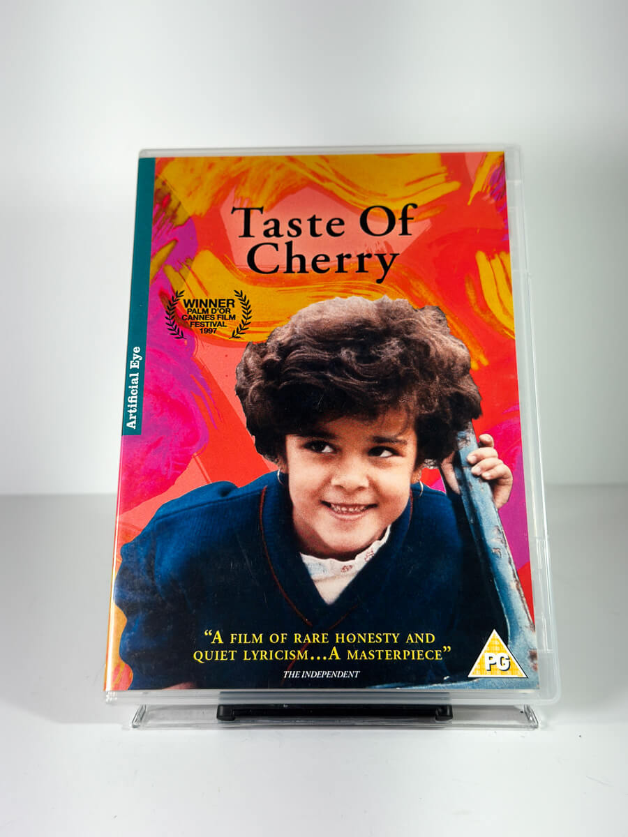 Forside av cover til Taste Of Cherry på DVD