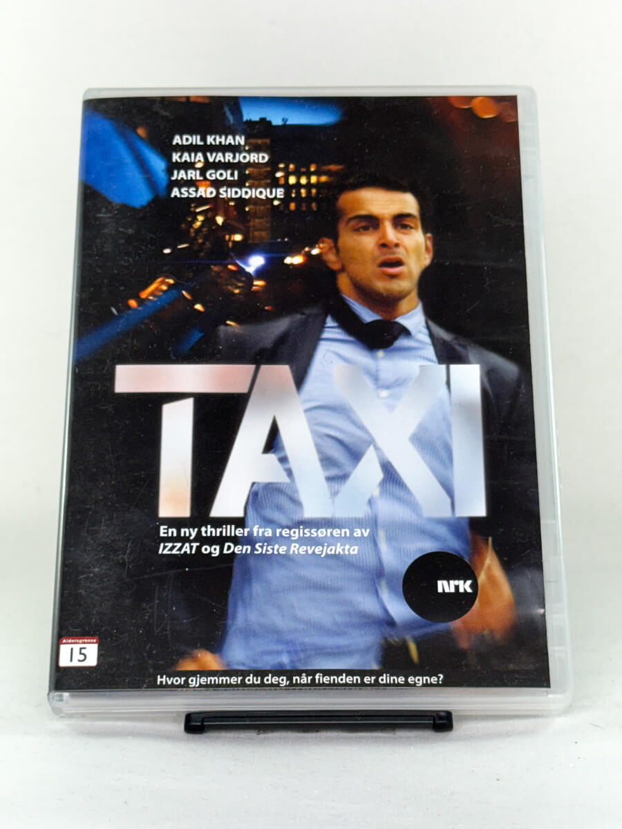 DVD-forside til filmen Taxi
Originalt cover brukt for produktbilde i nettbutikken Brukbar Film