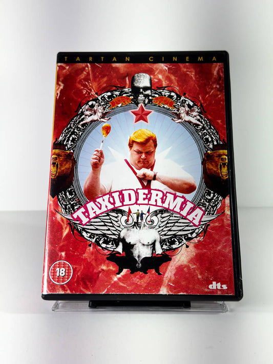 Forside av cover til Taxidermia på DVD
