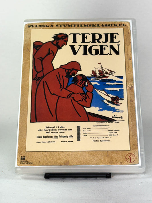 DVD-forside til filmen Terje Vigen
Originalt cover brukt for produktbilde i nettbutikken Brukbar Film