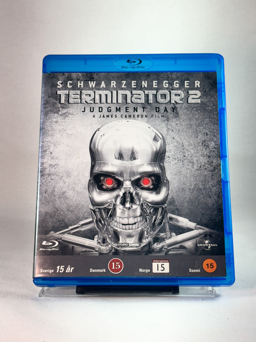 Forside av cover til Terminator 2: Judgment Day, brukt Blu-ray hos Brukbar Film