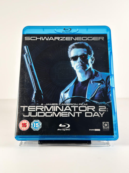 Forside av cover til Terminator 2: Judgment Day på Blu-ray