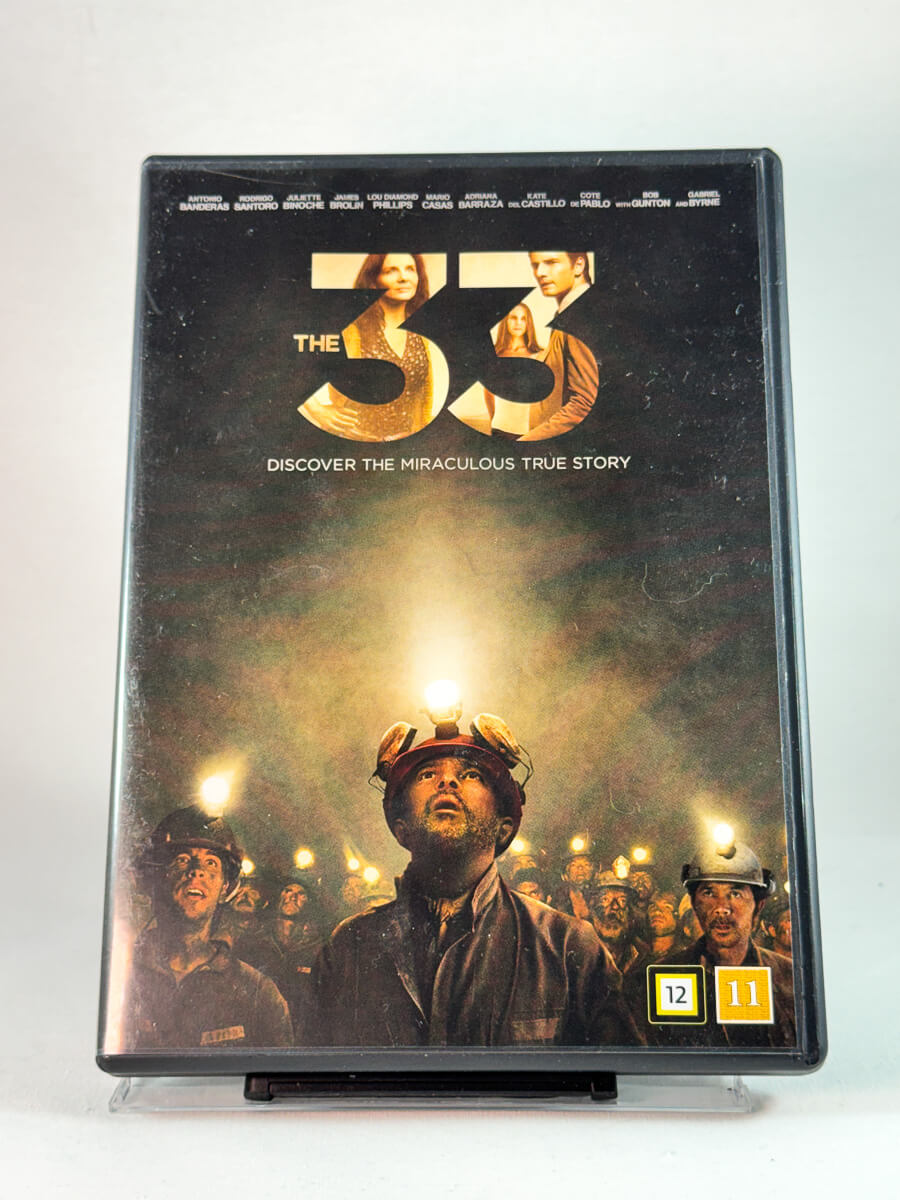 Forside av cover til The 33, bruktfilm på DVD hos Brukbar Film