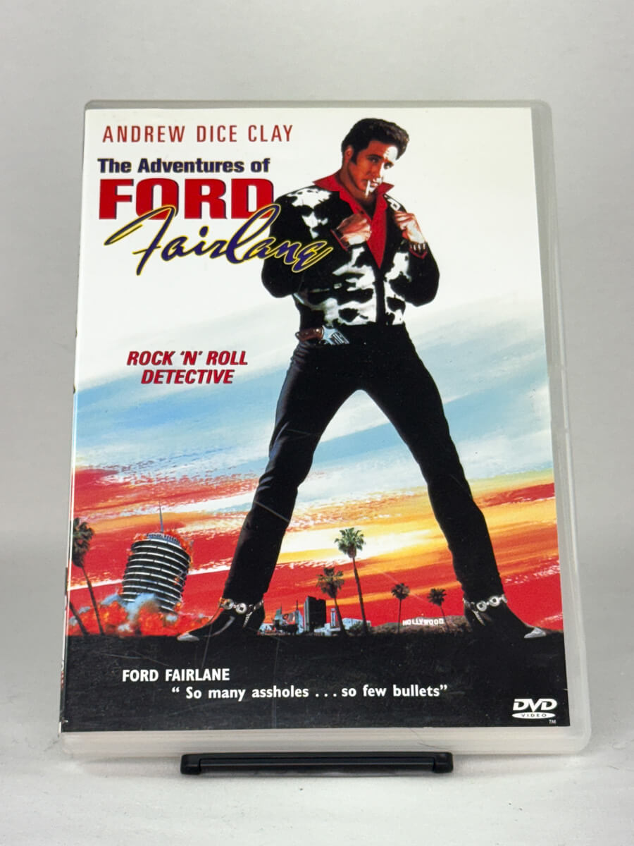 DVD-forside til filmen The Adventures of Ford Fairlane
Originalt cover brukt for produktbilde i nettbutikken Brukbar Film